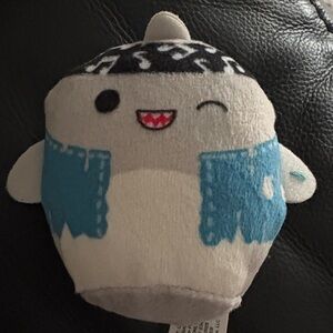 Squishmallows Blue and Gray Shark Plush